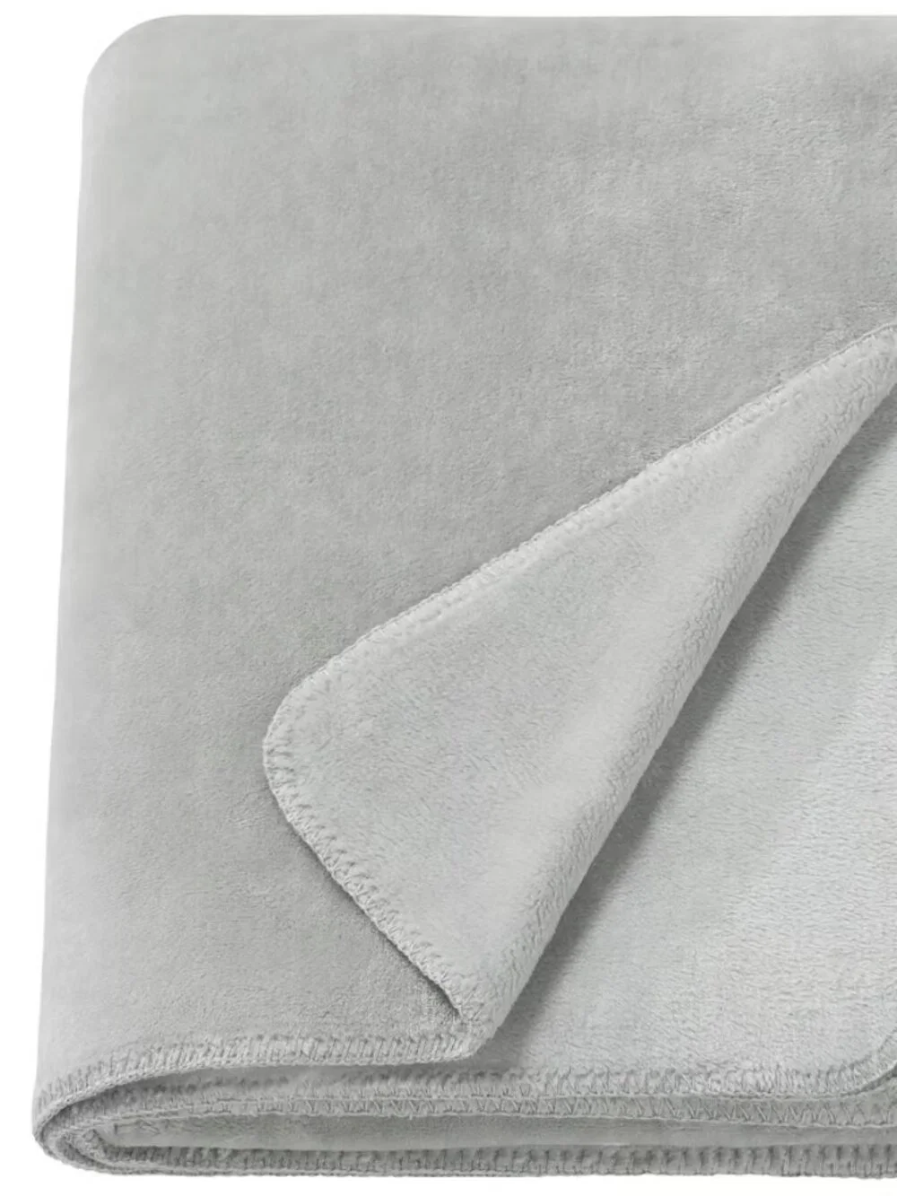 SLÅNGRÅMAL 505.834.63/50583463 Throw, light gray, 59x79 